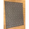 Tapete Sala Moderno Geometrico Tabuleiro 200X250 Cm Chumbo - 3