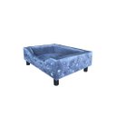 Ver imagem 1 de Caminha Cama Para Cachorro Pet Luxo Com Pés - Azul