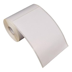 10 Rolos Etiquetas Couche 100x150 10x15 Adesiva 30m Branca