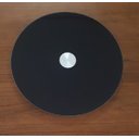 Ver imagem 5 de Prato giratório centro de mesa em vidro preto e inox 70cm