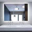 Ver imagem 3 de Espelho Lapidado Bisotê Iluminado com LED Frio - 70x100cm