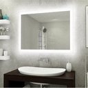 Ver imagem 2 de Espelho Lapidado Bisotê Iluminado com LED Frio - 80x100cm