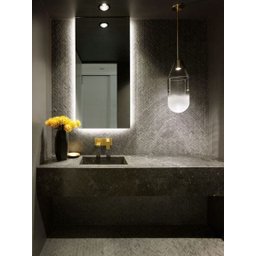 Espelho Lapidado Bisotê Iluminado com LED Frio - 80x100cm - 6