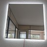 Espelho Lapidado Bisotê Iluminado com LED Frio - 90x90cm - 2