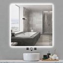 Ver imagem 3 de Espelho Lapidado Bisotê Iluminado com LED Frio - 90x90cm