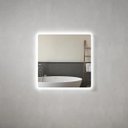 Ver imagem 4 de Espelho Lapidado Bisotê Iluminado com LED Frio - 90x90cm