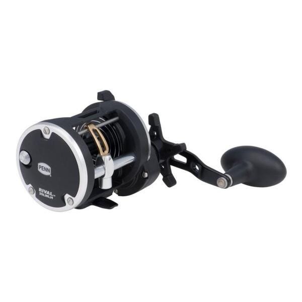 Carretilha Penn Fishing Rival Level Wind 20 - Manivela Esquerda - 2