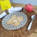 Ver imagem 4 de Prato Sobremesa Porcelana 20cm Plumas