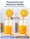 Ver imagem 4 de Liquidificador Ganiza 900w para Shakes e Smoothies, 15 Peças, Bpa-free