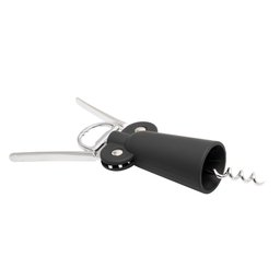 Conjunto 3 Peças para Vinho em Liga de Zinco e Plástico - 3