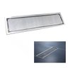 Ralo Linear Oculto 20cm Invisivel Aço Inox Anti Odor Anti Inseto Banheiro Lavabo Resistente Seguro H - 1