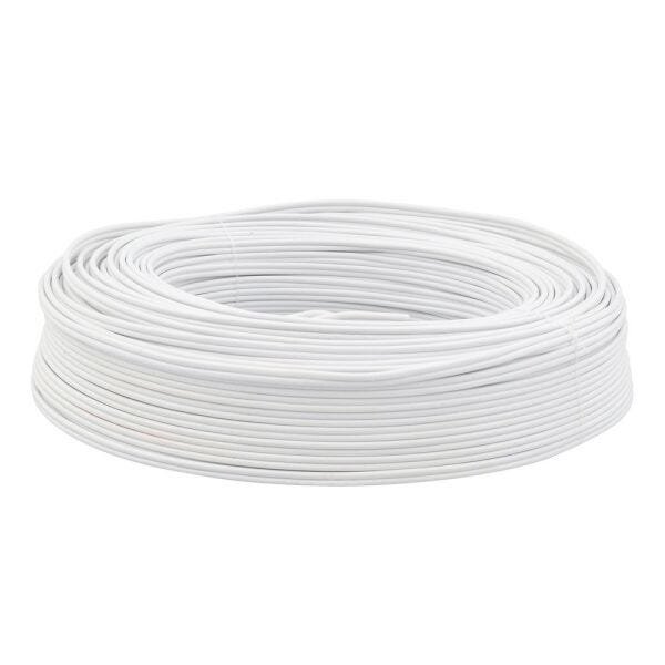 Fio Cordão Cabo Paralelo 2x2,5mm 40 Metros 750V Cor Branco - 1
