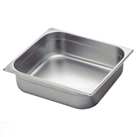 Cuba Tramontina Gn 2/3 em Aço Inox sem Alças Profundidade 100 Mm - Aço 304 Tramontina