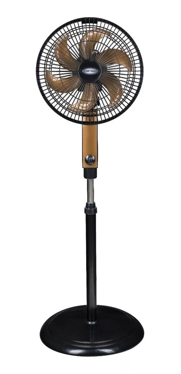 Ventilador De Coluna 30cm Light Preto Bronze 220v Ventimais