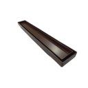 Ver imagem 3 de Kit 2 Ralo Oculto Linear Embutir 5x50 P/ Porcelanato Marrom