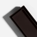 Ver imagem 6 de Kit 2 Ralo Oculto Linear Embutir 5x50 P/ Porcelanato Marrom