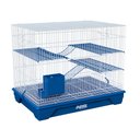 Ver imagem 1 de Gaiola Grande para Twister com 2 Andares e Comedouro:azul