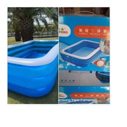 Piscina Retangular Inflável 3 camadas 250 litros - 6