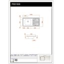 Ver imagem 2 de Kit Pia de Cozinha Fabrinox Modelo Psd1000E 1,00 x 0,52 Mt com Cuba Deslocada À Esquerda