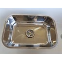 Ver imagem 1 de Cuba Inox 304 Polida Funda com Valvula 168 47x31x17