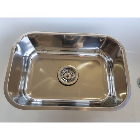 Cuba Inox 304 Polida Funda com Valvula 168 47x31x17