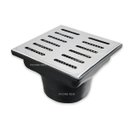 Ver imagem 5 de Ralo 15x15 Inox Tela Anti Insetos Caixa Coletora Saída Baixa 75mm