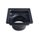 Ver imagem 4 de Ralo 15x15 Inox Tela Anti Insetos Caixa Coletora Saída Baixa 75mm