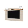 Rack e Painel para TV Arsenal 2 Nichos Off White Nature - 6
