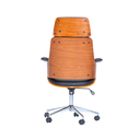 Ver imagem 7 de Cadeira de Escritório Presidente Couro Pu Coimbra Preto