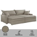 Ver imagem 5 de Sofá Elegance Veludo 2 Módulos 100 Cm B15 Cm Meu Sofá Online