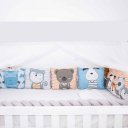 Ver imagem 6 de Kit para Berço 10 Peças Americano Aconchego Turminha Animal