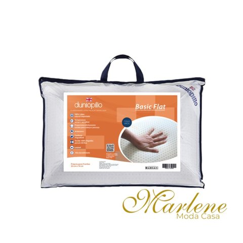 Travesseiro Basic Flat Branco 50x70cm