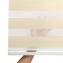 Ver imagem 4 de Persiana Rolo Zebra Bando 1,80 X 1,60 Double Vision Bege Mescla