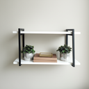 Ver imagem 3 de Nicho Metalon Duplo Organizador 70x20 Preto/cinza Escuro 02