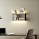 Ver imagem 5 de Nicho Metalon Duplo Organizador 70x20 Preto/cinza Escuro 02