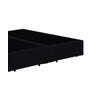 Base Cama Box Queen 158x198x37 - Preto - 1