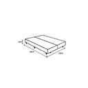 Ver imagem 2 de Base Cama Box Queen 158x198x37 - Preto