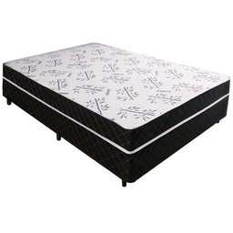 Cama Box Casal Conjugada Unyco D28 Ortopédico Preta - 2