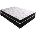 Ver imagem 2 de Cama Box Casal Conjugada Unyco D28 Ortopédico Preta
