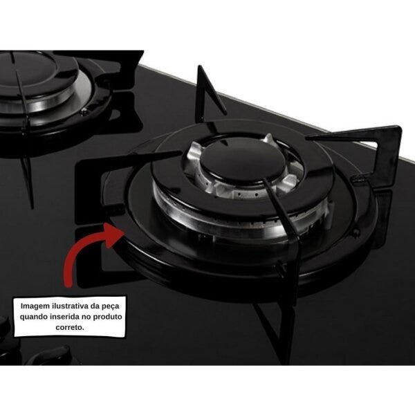 Trempe Grade para Cooktop Qc/Tc Fogatti e Nardelli-1 Unidade - 2