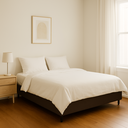 Ver imagem 3 de Base Cama Box Casal Suede 138x188 Marrom