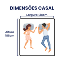 Ver imagem 4 de Base Cama Box Casal Suede 138x188 Marrom