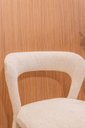 Ver imagem 4 de Cadeira de Jantar Nuvem - Bouclé Off White