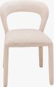 Ver mais imagens de Cadeira de Jantar Nuvem - Bouclé Off White