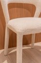 Ver imagem 3 de Cadeira de Jantar Nuvem - Bouclé Off White
