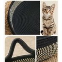 Ver imagem 5 de Cama de Gato Cesto Arranhador Felino Pet Confortavel Rasqueavel Brinquedo Bolinha Animais Domestico