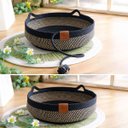 Ver imagem 7 de Cama de Gato Cesto Arranhador Felino Pet Confortavel Rasqueavel Brinquedo Bolinha Animais Domestico