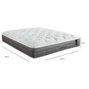 Ver imagem 4 de Colchão de Casal Molas Ensacadas (138x188x32) Smooth King Koil CR457C Cinza