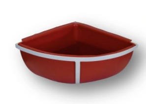 COMEDOURO CLICKNEW 10 KG VERMELHO