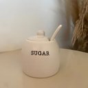 Ver imagem 4 de Açucareiro Ceramica com Colher 380ml Planeta
